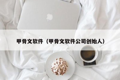 ​甲骨文软件（甲骨文软件公司创始人）
