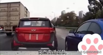 ​“宝马哥”嚣张跋扈，实线变道，面包车司机的做法让人拍手称快！