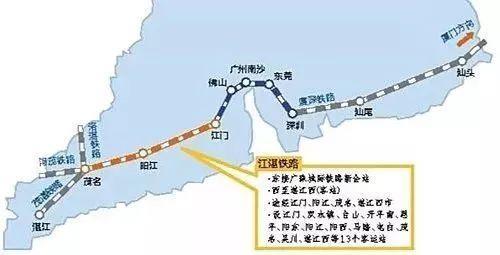 高铁票上线啦！江湛高铁即将通车，虎门到湛江3小时！