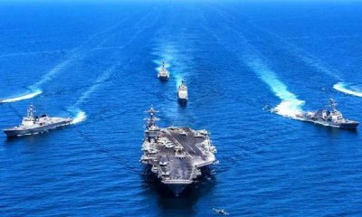 ​美国航母可搭载7000余人，俄还不足美国一半，中国有多少？