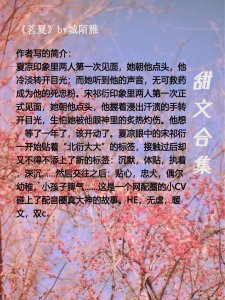 ​「推文」超惊艳网配甜文宠文推荐，书荒可撸呀
