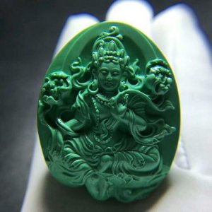 ​绿松石雕刻度母：这几种人不能佩戴