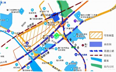 ​厦门北站开发迟缓的原因