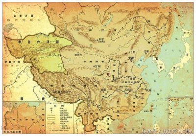 ​元朝疆域图 元朝的疆土到底有多霸气