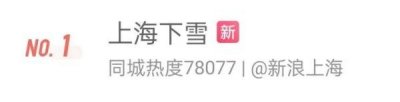 ​快看！上海下雪了！不