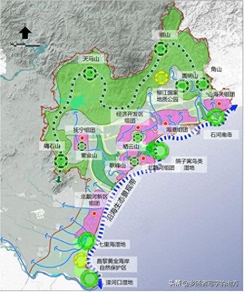 高清！河北秦皇岛城市总体规划图，秦皇岛人收藏了