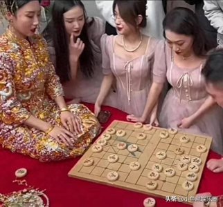 网红王铁锤大婚,棋局中赢得幸福
