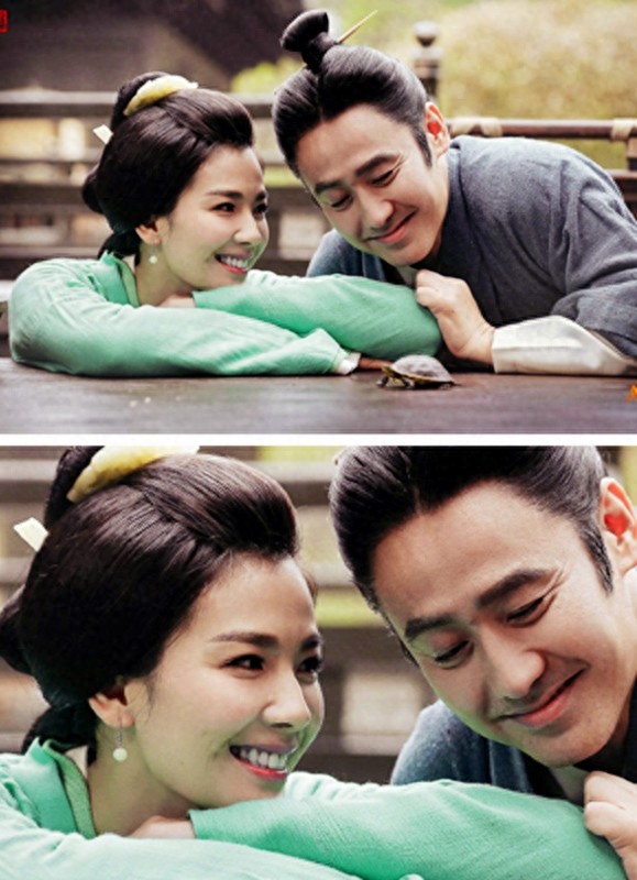 刘涛、吴秀波《军事联盟》剧照，李晨首演一国之君