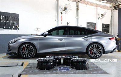 ​【BLC轮毂案例】23款名爵MG7升级改装BLC高强度锻造轮毂