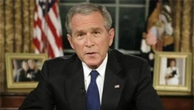 ​小布什：美国被他拖入战争泥潭，从而无暇限制中国