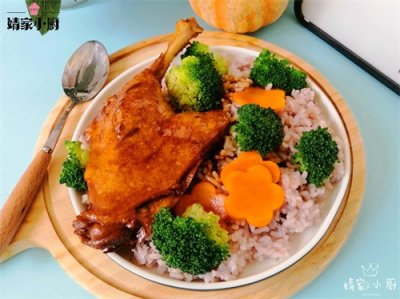 ​自制家常鸭腿饭，成本不到10块钱，又简单又美味的必学单人餐