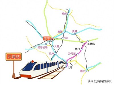 ​广西规划中10条铁路的线