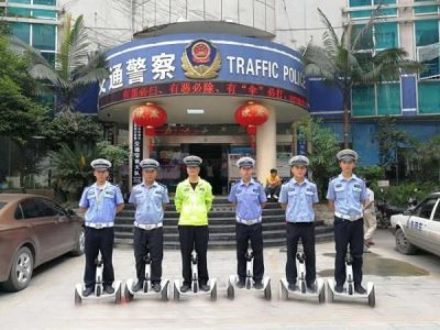 ​盐津脚踩“风火轮”的