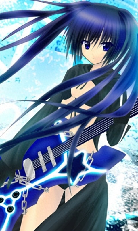 黑岩射手竖屏美图欣赏，酷酷的可爱小姐姐和您的手机更配